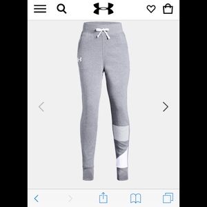 Under Armour Fleece Gray Joggers
